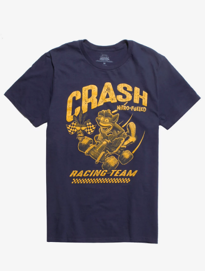 crash team racing merchandise